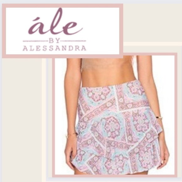 ale by alessanda Other - 🏝️NWT, Ale’ by Alessandra, Prairie in Soft Tones, Swim Skirt, Sold-Out On-Line